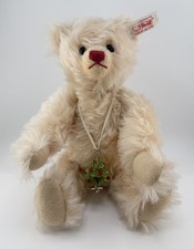 Steiff Christmas Bear Limited Edition Mohair Plush 00445 of 1500 Made in Germany