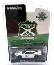 Greenlight 1/64 Scale 30270 - 2006 Dodge Charger Carabineros De Chile