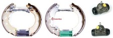 Brembo K50005 Bremsbackensatz 4 Bremsbacken Trommelbremse für Smart 