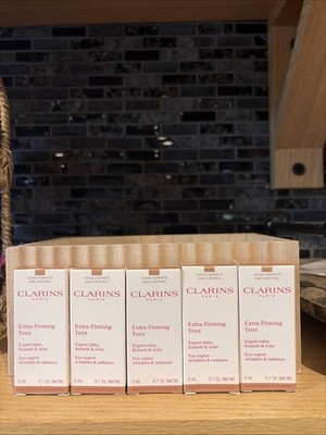 5 x Clarins Multi-Active Yeux Instant Eye Reviver -  0.1 oz /3 ml Travel Size