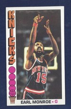 1976 TOPPS BASKETBALL #98 EARL MONROE HOF  .99 SHIPPING 76-392