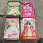 Barbie Special Edition Vintage Fashion Dolls Lot of 4 Holidays Wedding Original…