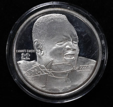 Emmitt Smith NFL Cowboys 1oz .999 Fine Silver Round 109.95 per troy oz
