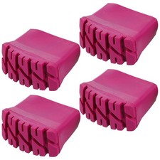 4 Pcs Rubber Feet Ladder Stabilizer Replacements Non-slip Folding Step Covers