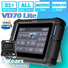 2025 VDIAGTOOL VD70Lite Car Diagnostic Tool Full System OBD2 Scanner Active Test