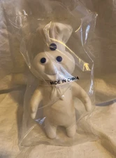 Vintage Pillsbury Doughboy Vinyl Squishy Toy 1995