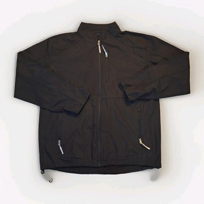 DHG Men s Lightweight Windbreaker Jacket Size XL Black Zip-Up Casual Outerwear