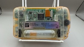 Bandai WonderSwan Color Orange Bundle with 2 Games Tested and Working