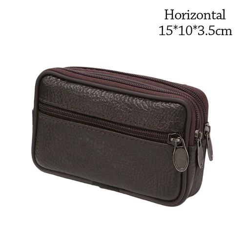 Belt PU Leather Sport Purse Multifunctional Belt Pouch Daily - Picture 13 of 18