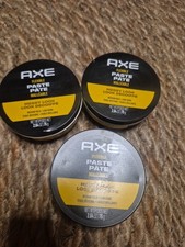 3 Axe Styling Flexible Paste Medium Hold Low Shine Messy Look Hair Product