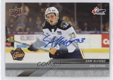 2024-25 Upper Deck CHL Auto Sam Alfano #37 Auto 0mt8