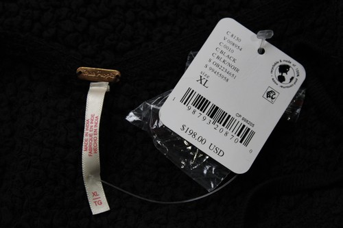 Free People Women's Crinkle Sleeveless Backless Bodysuit LB3 Black Size XL NWT - Picture 3 of 4