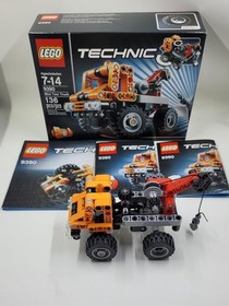 LEGO Technic 9390 Mini Tow Truck Set with Instructions, Used