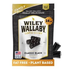 Licorice 24 Ounce Classic Gourmet Soft & Chewy Australian Black Licorice Cand...