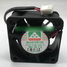 New MAGIC MGA4012ZB-O20 12V 0.22A 2-Wire Cooling Fan QW