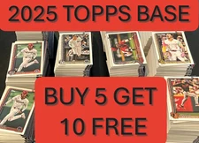 2025 Topps Series 2 Baseball Singles Cards #351-600 U You Pick Complete Your Set