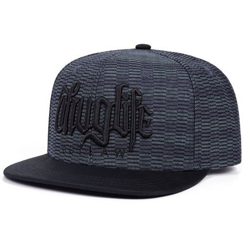 Baseball Cap Snapback Flat Peak Men Women Hip Hop Rap Sport Hat UK - Picture 9 of 10