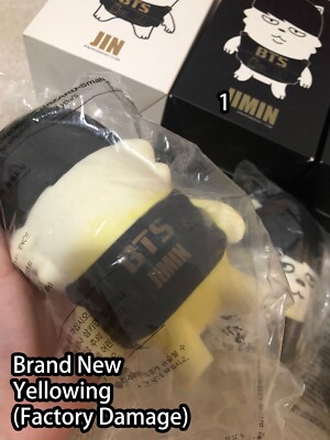 【本体美品】BTS JIN 初代 ヒップホップモンスター 16cm フィギュア BTS Hip Hop Monster Doll 16cm Figure Official New Rare Jimin