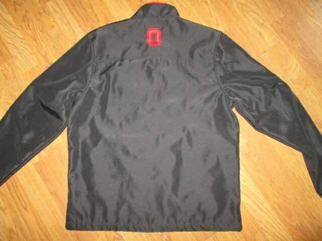 Mens OHIO STATE BUCKEYES soft shell full zip jacket L Lg NWOT - Image 2 of 2