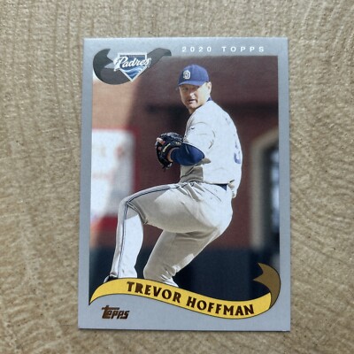 2020 Topps Archives 2002 Topps Silver /99 Trevor Hoffman #237 HOF