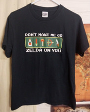 Size S Authentic Vintage 2003 Legend of Zelda Nintendo T-Shirt GREAT CONDITION