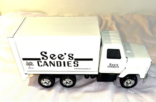 Vintage See’s Candy Metal Toy Truck In Box, Preowned
