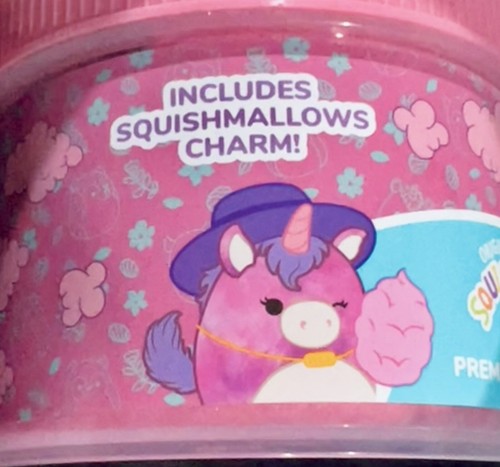 New Squishmallows Lola Unicorn Premium Cloud Slime Cotton Candy Scented w/ Charm - 第 4/10 張圖片