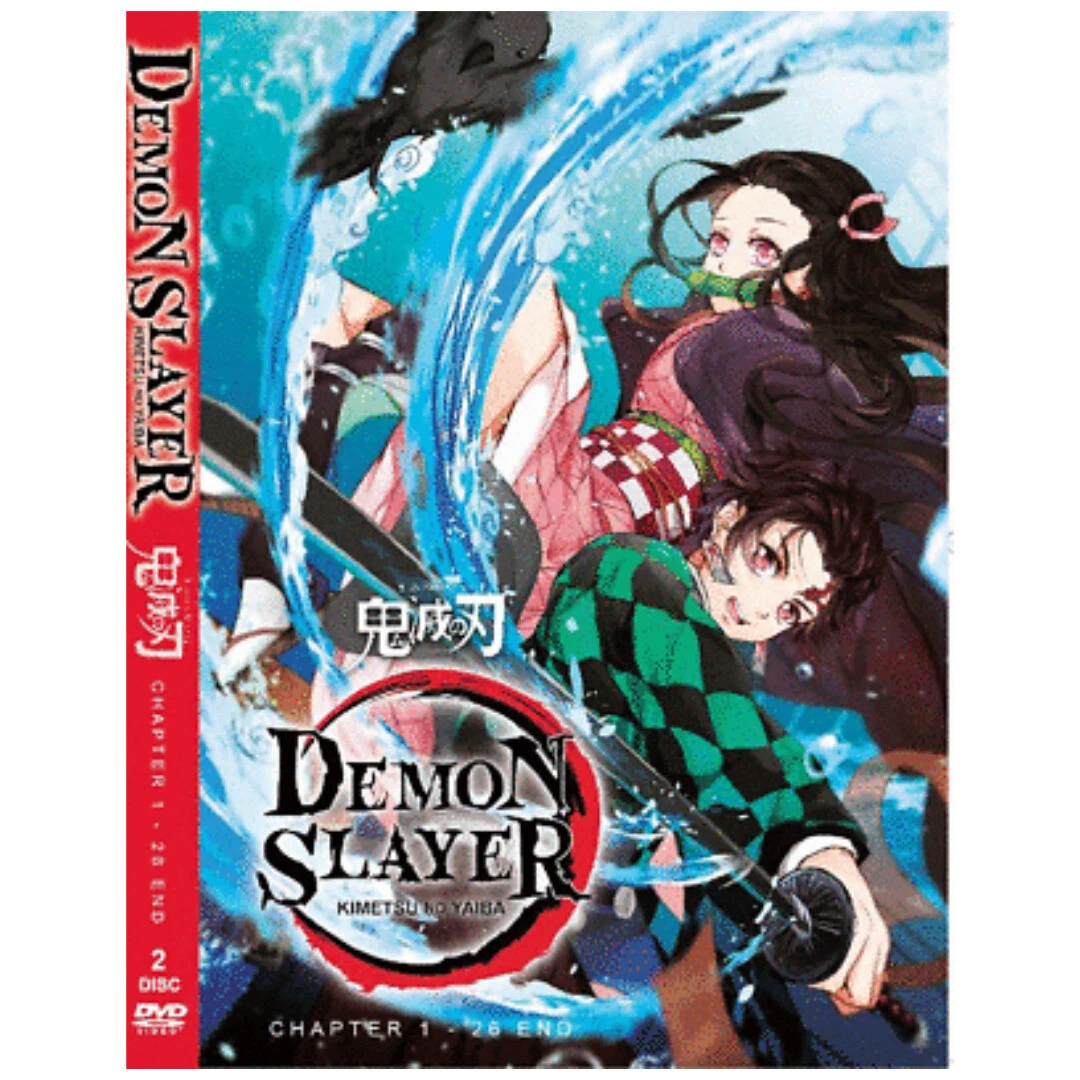 DVD Anime Demon Slayer: Kimetsu no Yaiba Complete Boxset (1-26End) ENGLISH  AUDIO