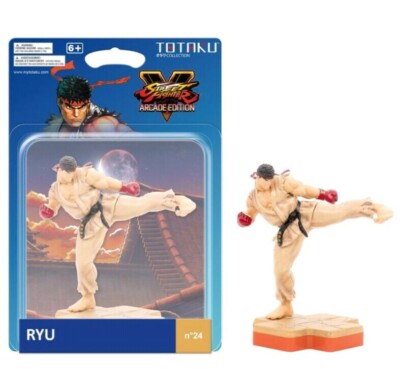 Street Fighter V Arcade Ryu Totaku Collection Figure #24 Totaku Edition ~ New!