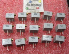 Beckman Helitrim 1K 1000 Ohm Multi-Turn Trimmer Potentiometer 68PR1K NOS QTY 15