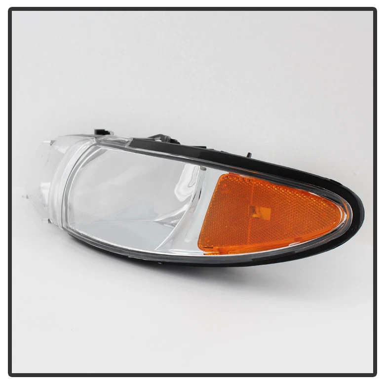 97-03 Pontiac Grand Prix Replacement Headlights w/ Corner Signal Left+Right - Image 4 of 4