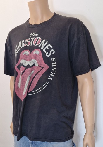 Vintage 2013 The Rolling Stones 50 Years Tour T Shirt Size 2XL - Picture 3 of 7