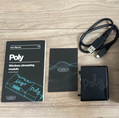 [Open box] CHORD Poly schwarz POLY-BLK Netzwerk Audio Player Einheit für Mojo...