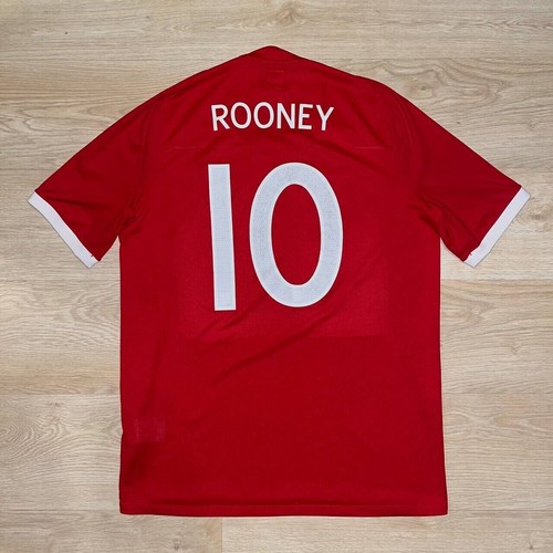 Maillot Umbro Angleterre 2010/2011 - Rooney #10 - Taille 42, Occasion
