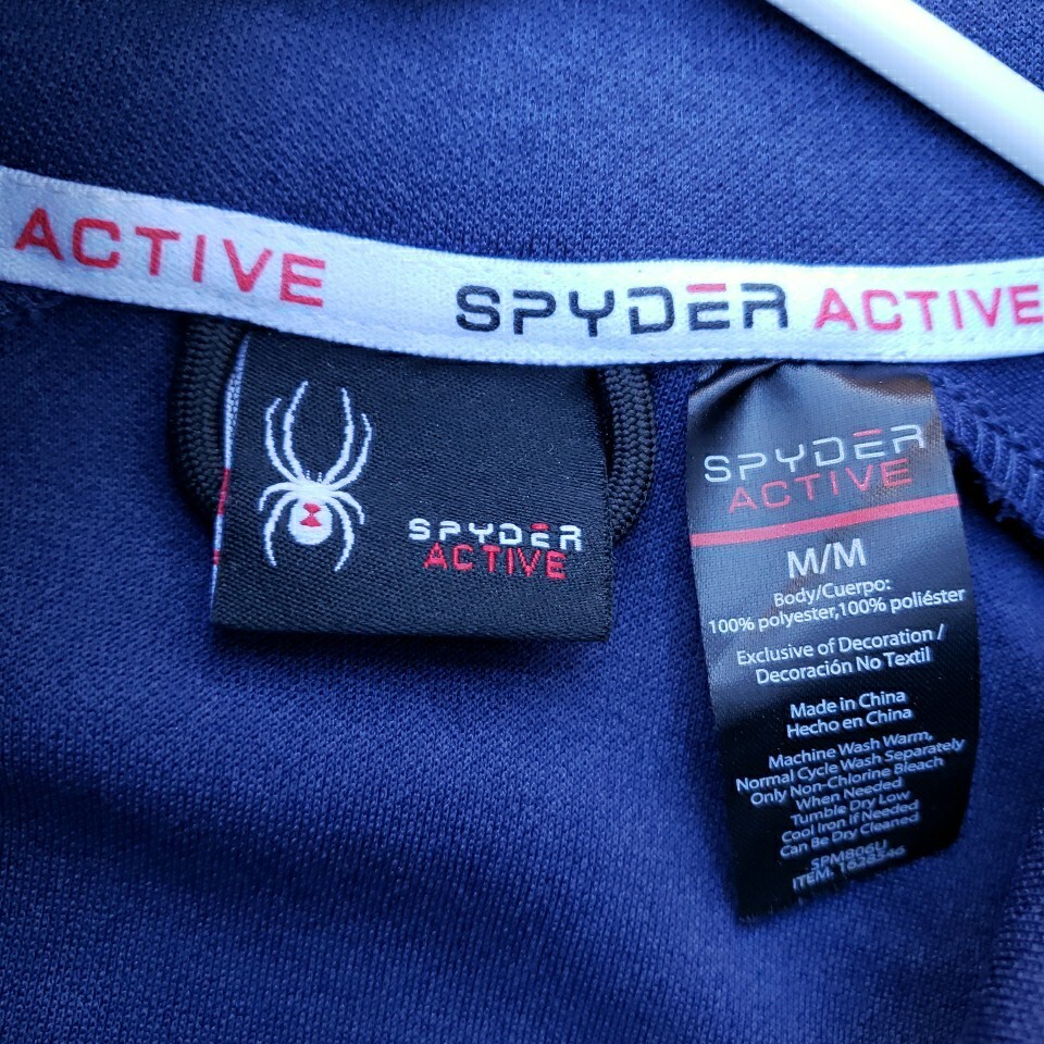 Men's Spyder Active Performance Full-Zip Pullover… - image 2