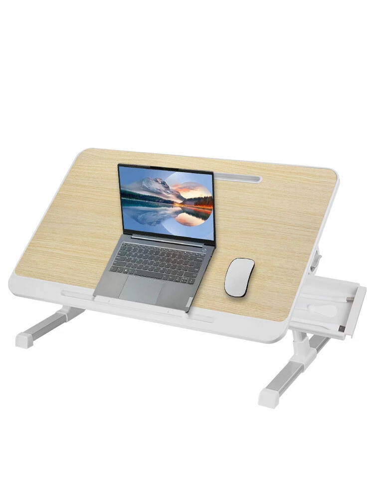 Ergonomic Aluminum Laptop Stand Adjustable Height Portable Riser Holder
