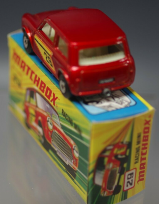 Matchbox Superfast 29 Racing Mini 3台 MATCHBOX LESNEY SUPERFAST #29 RACING MINI COPPER WITH BOX VINTAGE