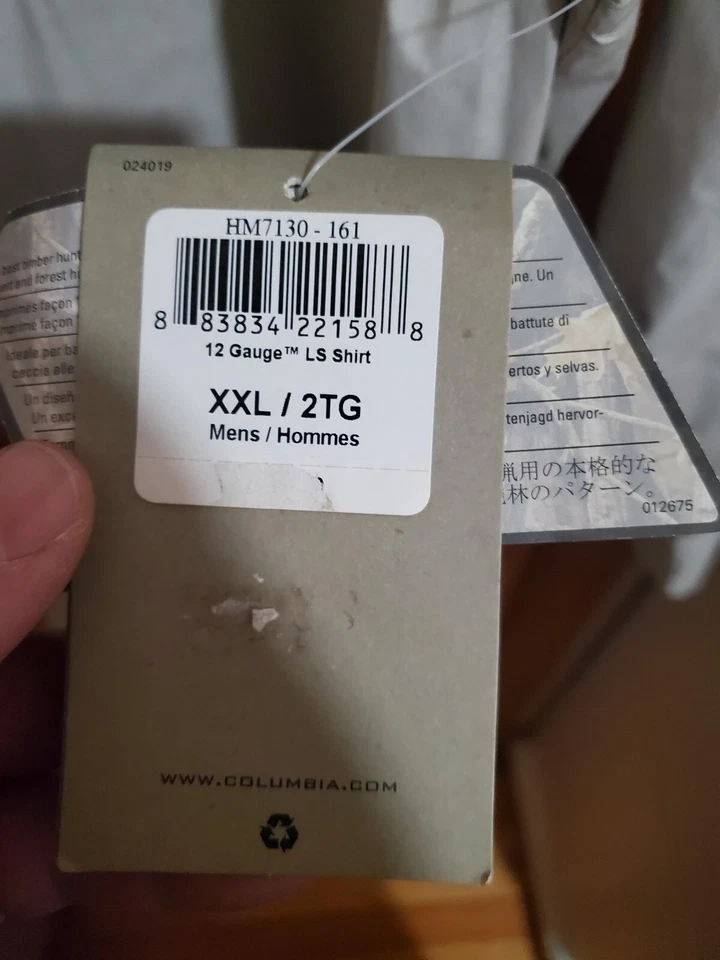 Mens Columbia PHG Performance Hunting Gear Shirt  Camo NWT Size XXL - Image 3 of 4