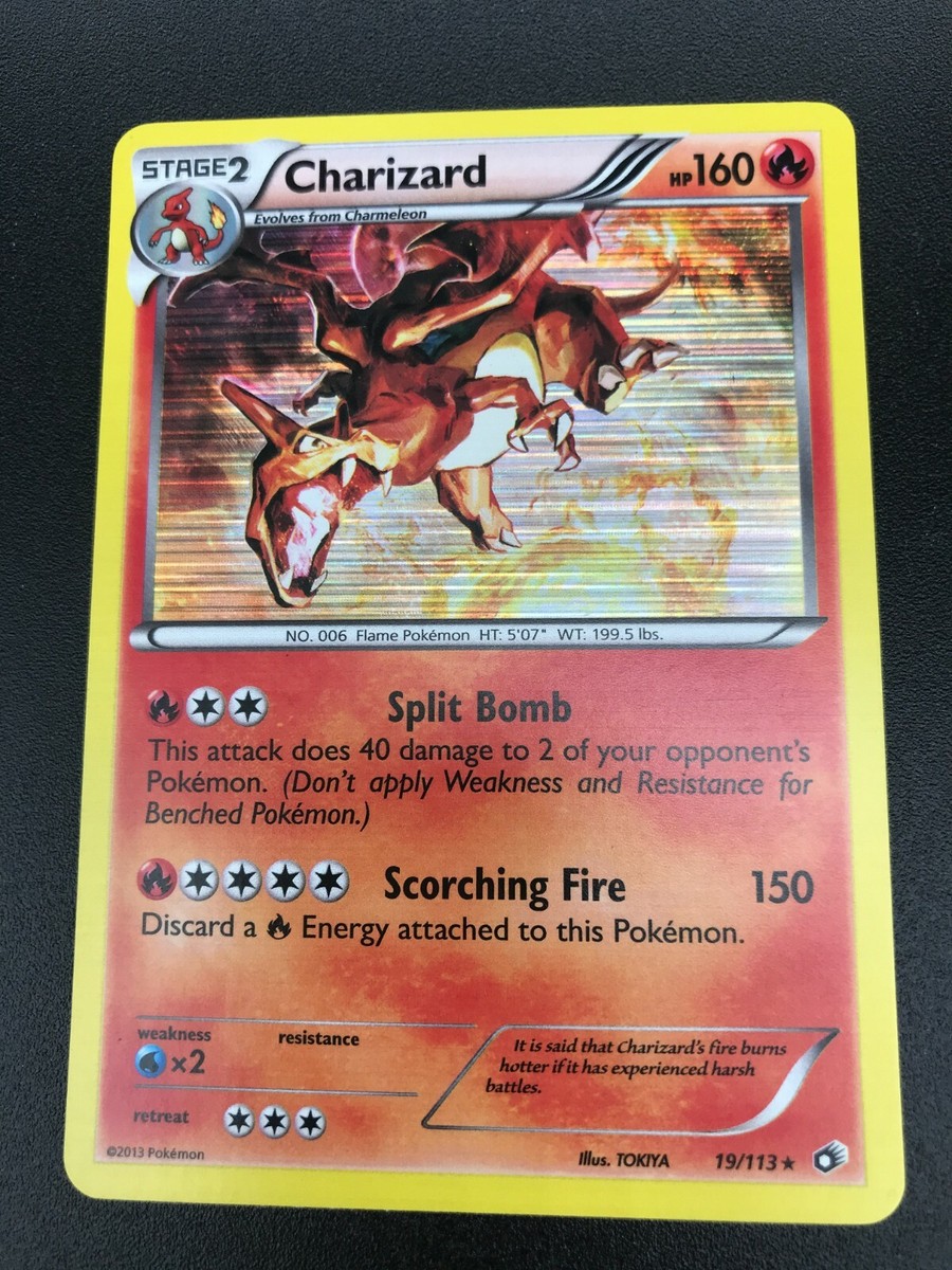 ポケモンカードゲーム 2013 Pokemon B&W Charizard Foil EBB 1ed. Auction Prices Realized Tcg Cards 2013 POKEMON BLACK & WHITE