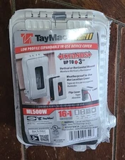 HUBBELL TAYMAC Low Profile Expandable In-Use Device Cover #ML500W