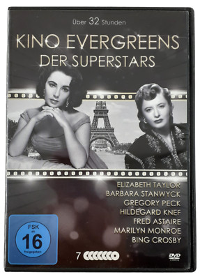KINO EVERGREENS DER SUPERSTARS - 21 Filme auf 7 DVDs Rar - Zustand sehr gut
