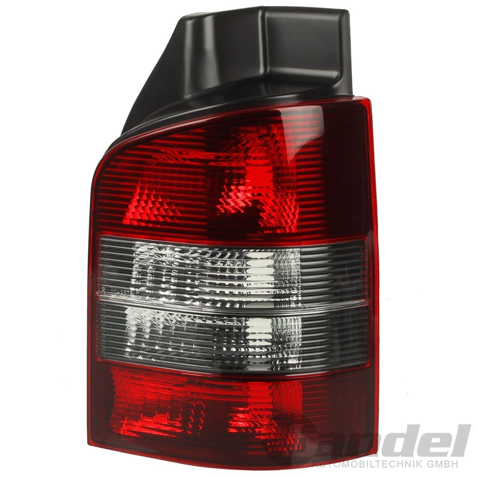 2x TYC RÜCKLEUCHTEN ROT-SCHWARZ SMOKE passend für VW T5 BUS TRANSPORTER 2003-09 - Bild 4 von 4