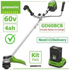 new GREENWORKS GD60BCB 60V 4.0AH Cordless STRIMMER ( KIT ) 6952909067087+67100