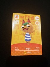 TANGY ANIMAL CROSSING AMIIBO SERIES 3 CARD #244 TRACKED AU POST geniuine