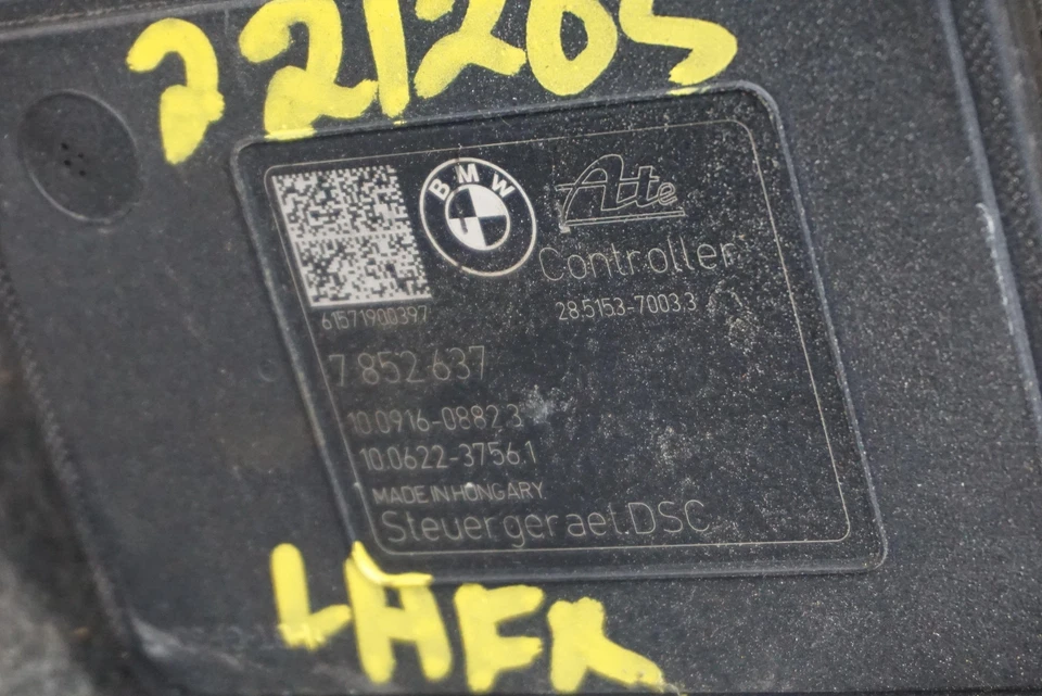 Módulo de controle de bomba abs freio antibloqueio 34517851297 Bmw M4 F82 F83 15-18 M2 M3 - Imagem 4 de 4