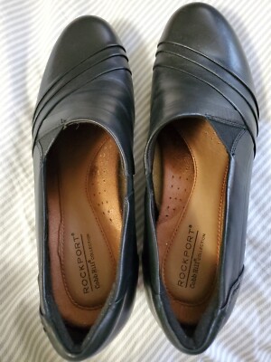 Rockport Woman's Size 10 Slip On Leather Shoes, Cobb Hill Collection
