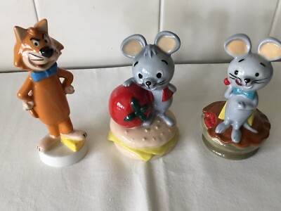 WADE Pixie And Dixie Mice +Mr Jinx The Cat 1997, Limited Ed. Top Zustand