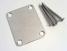 True Custom Shop® Aged Relic Modern Neck Plate & Screws for Fender Strat Tele