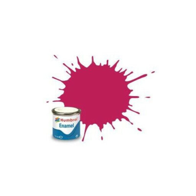 Peinture émail Humbrol N°51 Rouge Couchant Métallique - Pot De 14ml, Pour Maquettes Et Modélisme