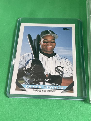 Lot 3 Topps Frank Thomas PSA 8 Chicago White Sox 1993 Topps #150 Leaf #35 - Picture 12 of 14